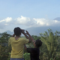 Thousands evacuate Bali as smoke spews from volcano for first time in 50 years
