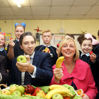 A fruit snack, a glass of milk: Salty or sugary school meals won't get funding