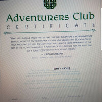 Want to join Scientology's Irish 'Adventurers Club'? That'll be &acirc;�&not;1,000 please