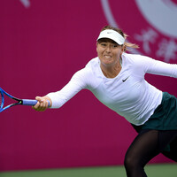 Maria Sharapova wins her first title since return from drugs ban