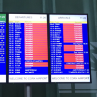 Flight chaos and cancellations but some Irish airports defy 122 km/h winds to stay open