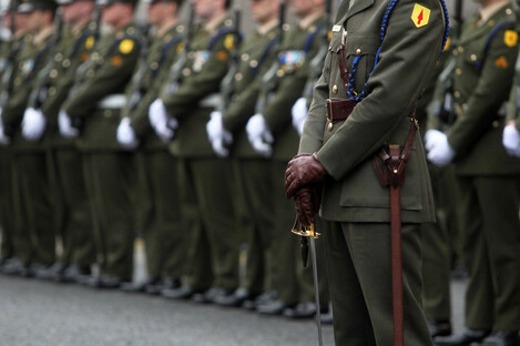 File photo of Defence Forces members. 