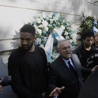 Lazio president vows to take fans to Auschwitz after fall-out from Anne Frank stickers