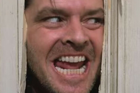 Jack Nicholson in The Shining 