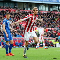 Late Crouch equaliser snatches point for Stoke after Mahrez dazzles