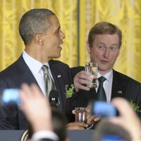In pictures: Taoiseach rounds off US trip with shamrock presentation 