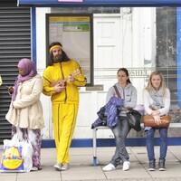 HSE's Johnny hits the town...