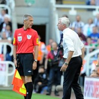 Newcastle boss Alan Pardew charged by the FA for pushing linesman 
