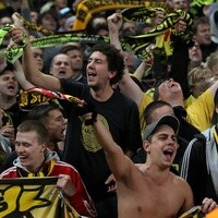 VIDEO: Borussia Dortmund fans bring the noise, turn a police escort into a party