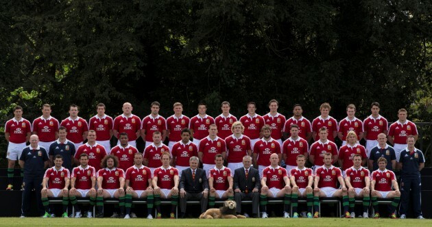 Your first official Lions tour photo is here