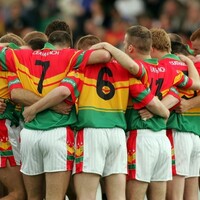 8 tweets criticising the Friday night schedule for the Carlow Laois qualifier