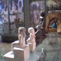 Ancient statue mysteriously starts spinning in museum