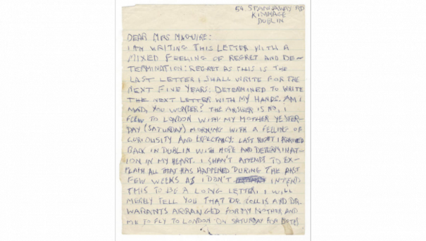 The letter a by christy brown essay