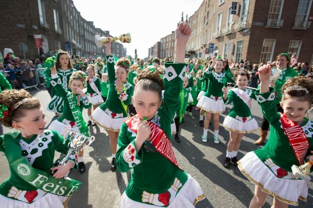 what time does the st paddys day parade start in limerick