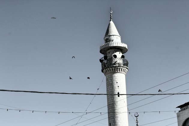 9.12.15, Mosque, Huwwara Village, West Bank. A.Dunne