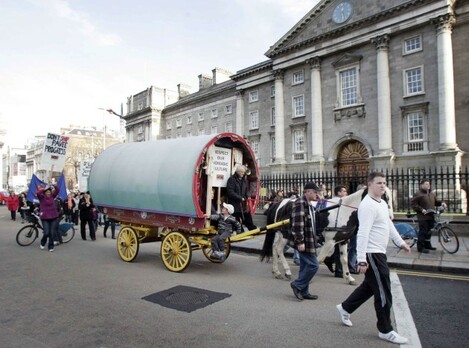 10/12/2009 Travellers Community Protests