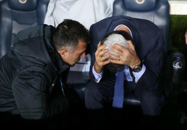 Besiktas coach injured in abandoned Istanbul derby