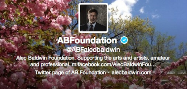 Image result for alec baldwin foundation