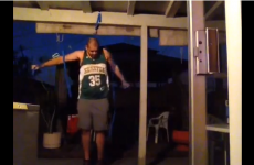 WATCH: Man deserves to fall on arse