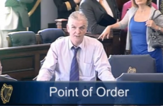 Videos: Senator says he's been asked to 'act like a robot' as FF stages walkout