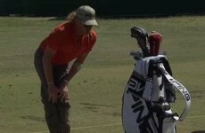 Miguel Angel Jimenez does this great stretching routine before every round