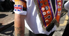In pics: Orange Order parade stopped from entering Ardoyne