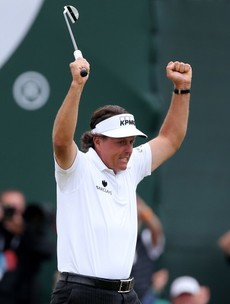 Phil Mickelson wins The Open with stunning round of 66