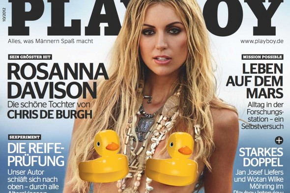 590px x 393px - The Dredge: Rosanna Davison is going topless... again Â· The Daily Edge