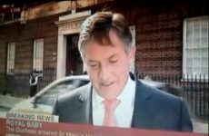 BBC reporter says what everyone is thinking about the royal baby