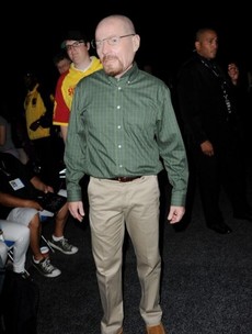 Bryan Cranston wore a Heisenberg mask to Comic Con, and nobody knew