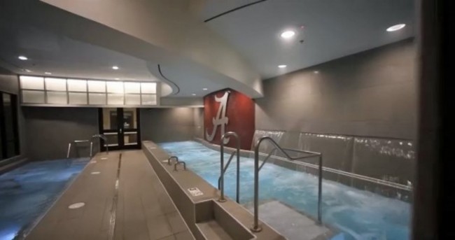 University of Alabama's $9m facility is like something out MTV Cribs