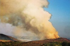 Nine fire engines sent to another gorse fire on Howth Hill