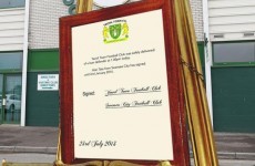 Yeovil mock up their own 'Royal Baby' notice to announce loan signing