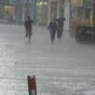 Floods and downpours! This is the scene in Galway city this afternoon