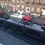 Photos: Luas delays after tram and lorry collide in Dublin city centre
