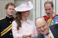 George Hook is sending a telegram to the royal baby