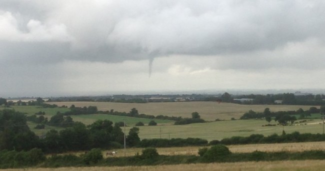 What's that coming over the hill? A tornado