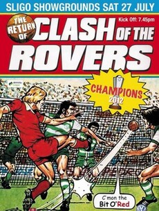 A brilliant poster for Sligo Rovers v Shamrock Rovers
