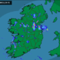 Heavy and thundery downpours forecast tonight with rain and sun tomorrow