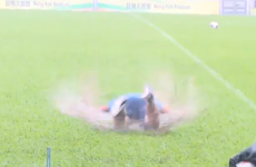 Man City make the most of 'swimming pool' pitch by doing Klinsmann dives
