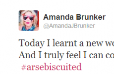 Tweet Sweeper: Who has just learnt about "arse biscuits"?