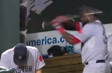 Red Sox baseball star annihilates phone after striking out