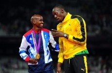Mo Farah challenges Usain Bolt to 600m race of Olympic champions