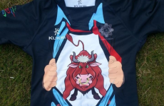 Garda Rugby team are taking no bull with this cool new jersey