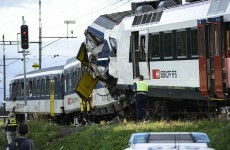 35 injured as two trains collide in Switzerland