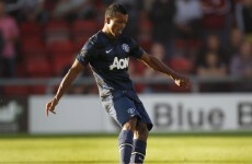 Nani marks his return to pre-season with nice free-kick