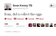 Have you seen this TD's tweet about eggs?