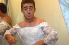 #FleeFly just got real: Paddy Jackson is wearing a wedding dress