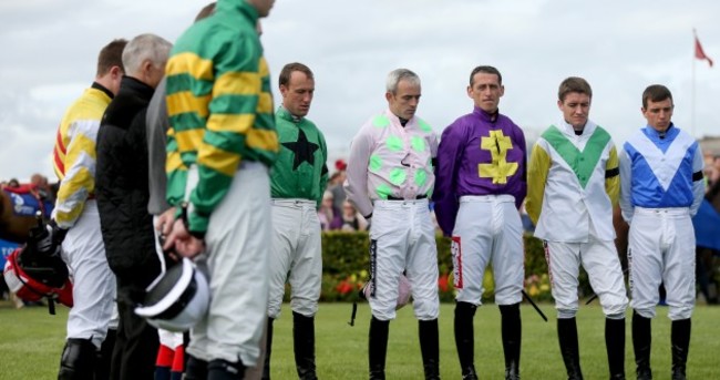 In pictures: Racegoers at Galway Races pay respects to Colm Murray
