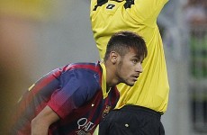 Neymar makes Barcelona debut… but it’s Messi who scores